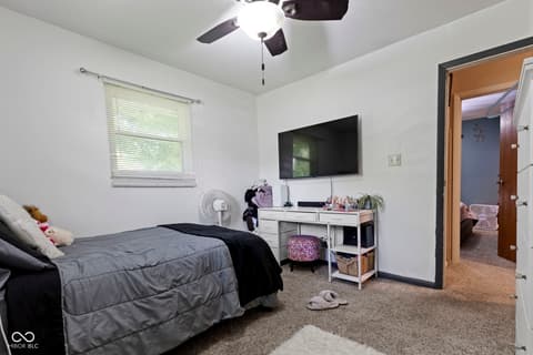 Bedroom at 431 Melvenia Street, Indianapolis, IN