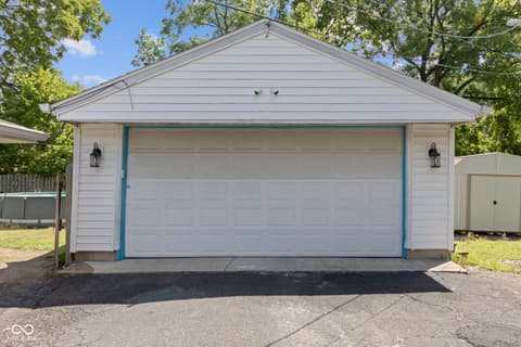 Garage at 431 Melvenia Street, Indianapolis, IN