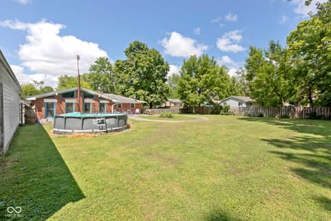 Yard at 431 Melvenia Street, Indianapolis, IN