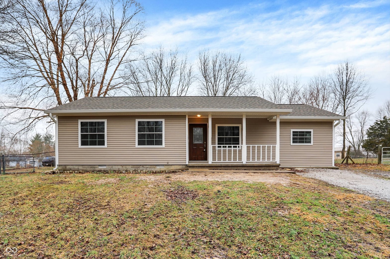 Front exterior at 4332 S County Road 300 W, Greencastle, IN
