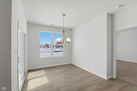 Dining room at 2054 Frost Line Lane, Greenfield, IN