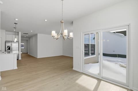 Dining room at 2054 Frost Line Lane, Greenfield, IN