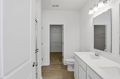 Bathroom at 2054 Frost Line Lane, Greenfield, IN