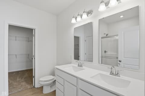 Bathroom at 2054 Frost Line Lane, Greenfield, IN
