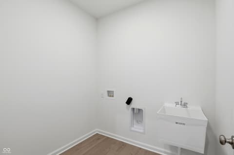 Laundry room at 2054 Frost Line Lane, Greenfield, IN