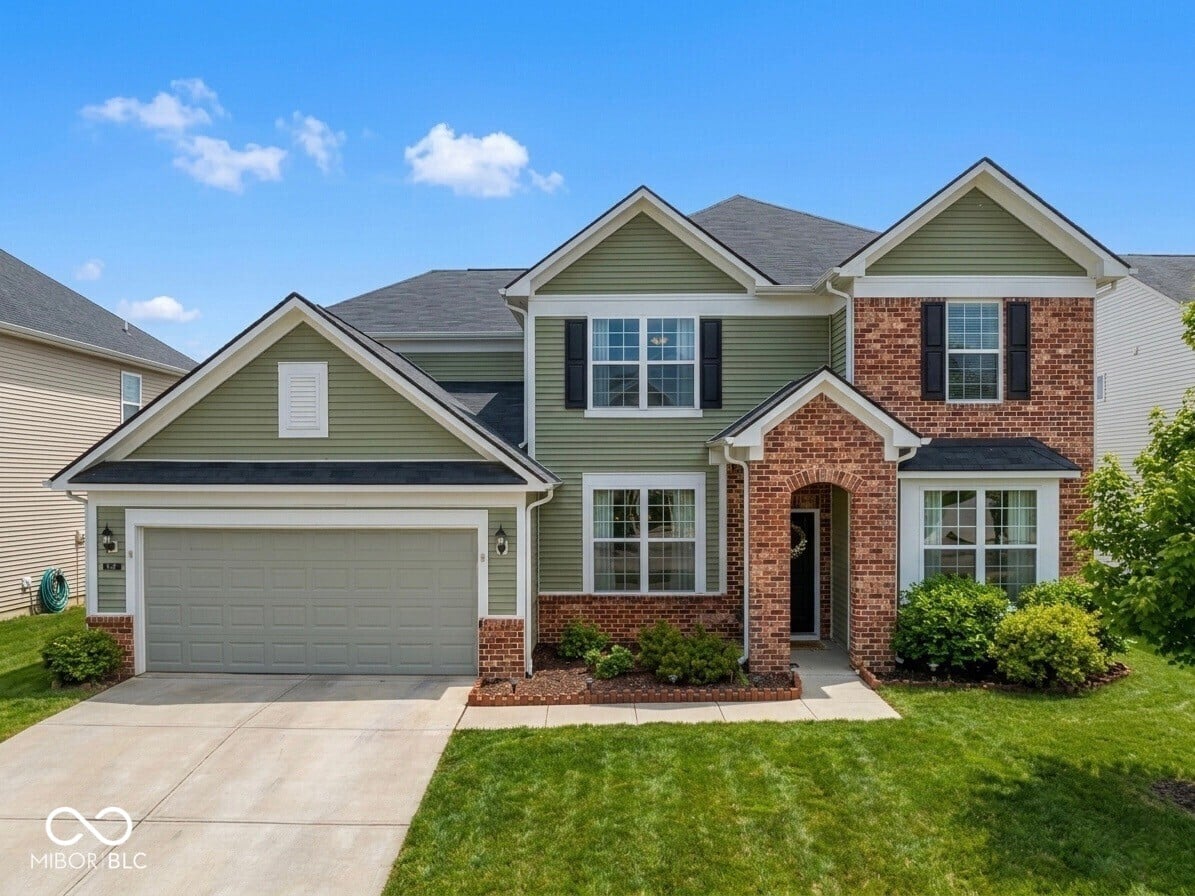 Front exterior at 4114 Spirea Drive, Plainfield, IN