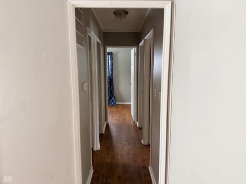 Hallway at 2720 Seminole Court, Anderson, IN