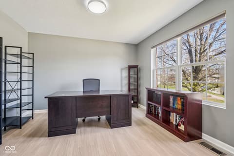 Home office at 5110 Aspen Lane, Plainfield, IN