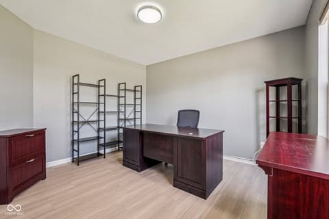 Home office at 5110 Aspen Lane, Plainfield, IN