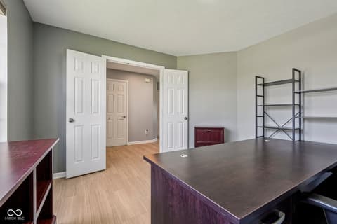 Home office at 5110 Aspen Lane, Plainfield, IN
