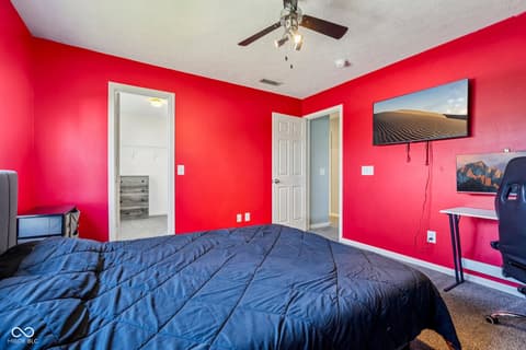 Bedroom at 5110 Aspen Lane, Plainfield, IN