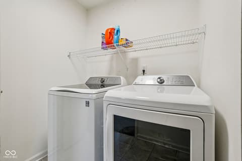 Laundry room at 5110 Aspen Lane, Plainfield, IN