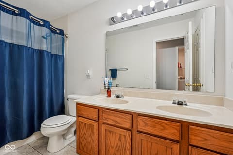 Bathroom at 5110 Aspen Lane, Plainfield, IN