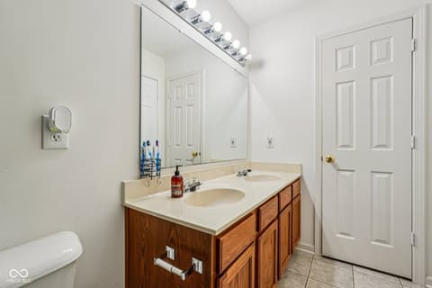 Bathroom at 5110 Aspen Lane, Plainfield, IN
