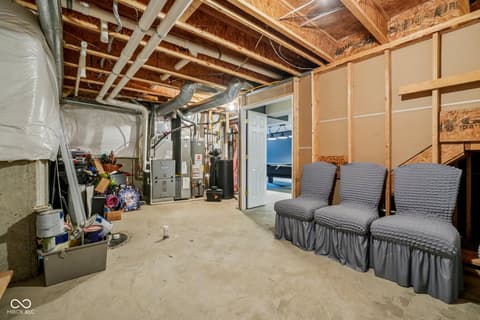Basement at 5110 Aspen Lane, Plainfield, IN