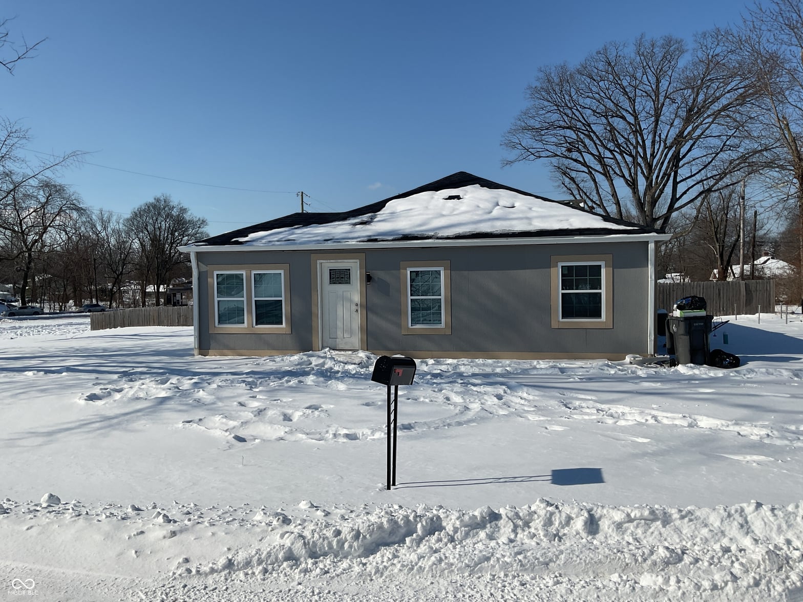 Front exterior at 3810 Wallace Avenue, Indianapolis, IN