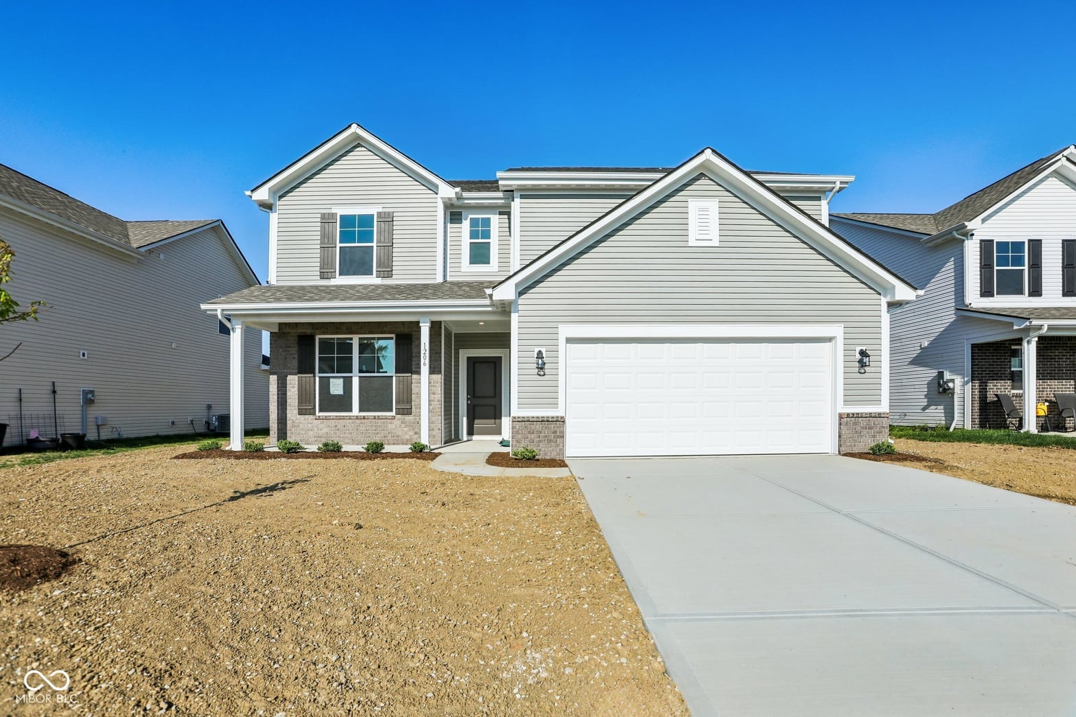 Front exterior at 1206 Vera Boulevard, Danville, IN