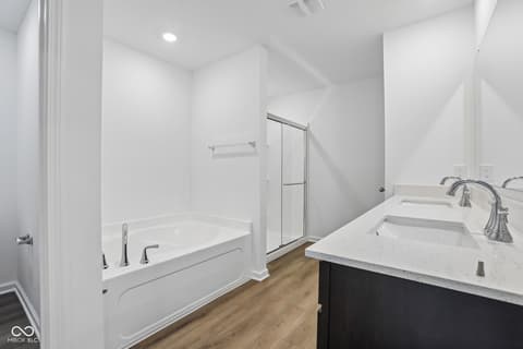 Primary bathroom at 1206 Vera Boulevard, Danville, IN