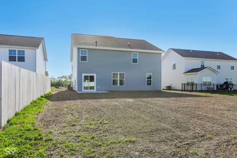 Backyard at 1206 Vera Boulevard, Danville, IN