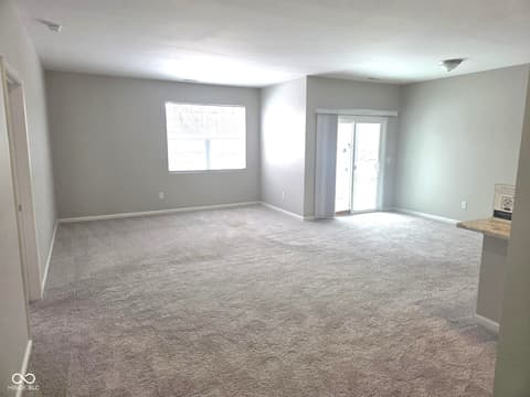 Living room at 1614 Capra Court, Beech Grove, IN