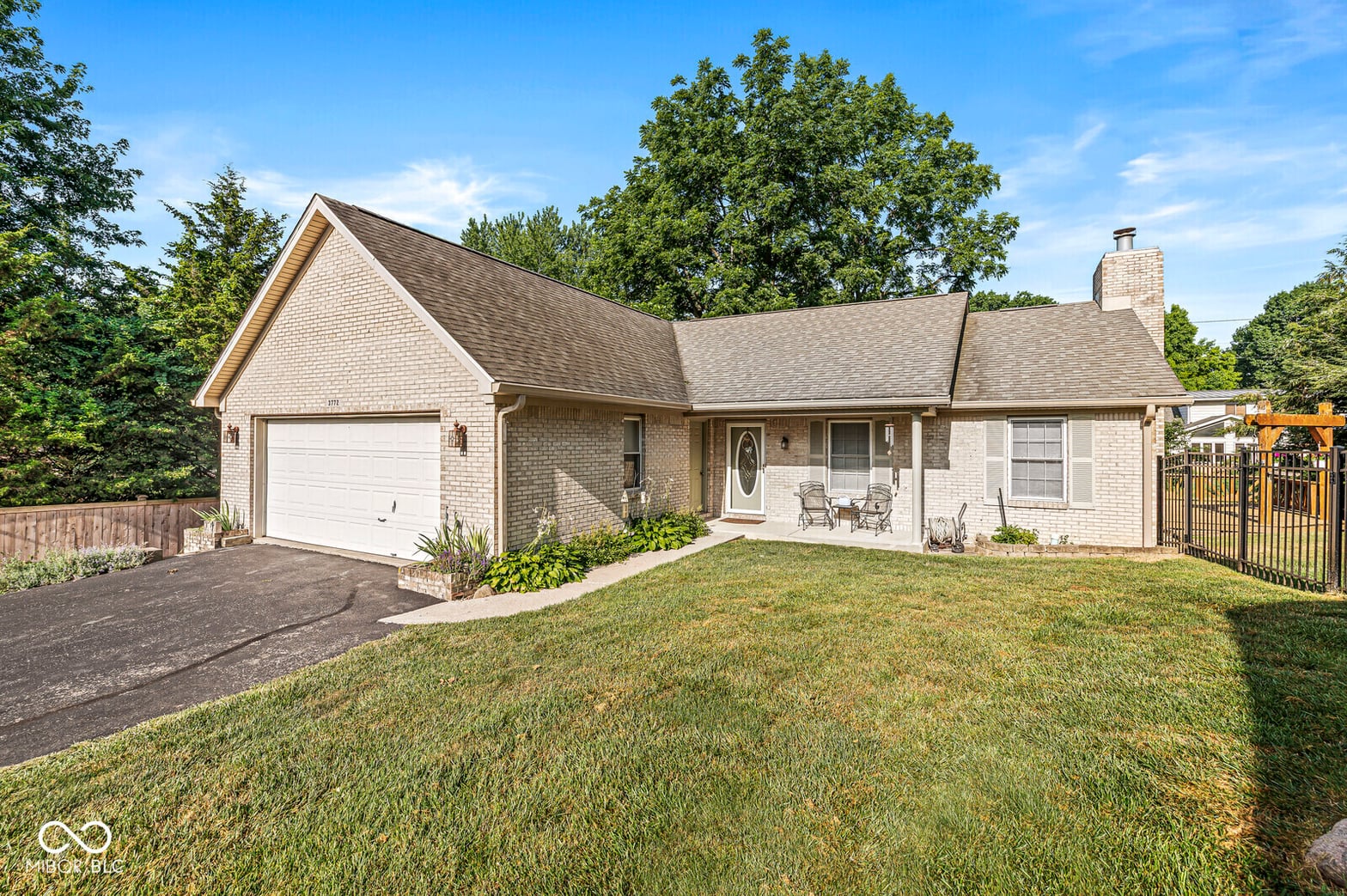 Front exterior at 3772 Brill Road, Indianapolis, IN