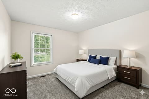 Bedroom at 3772 Brill Road, Indianapolis, IN