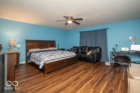 Primary bedroom at 834 Blue Ash Trail, Greenwood, IN