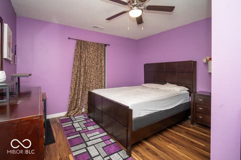 Bedroom at 834 Blue Ash Trail, Greenwood, IN