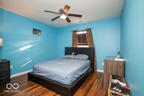 Bedroom at 834 Blue Ash Trail, Greenwood, IN