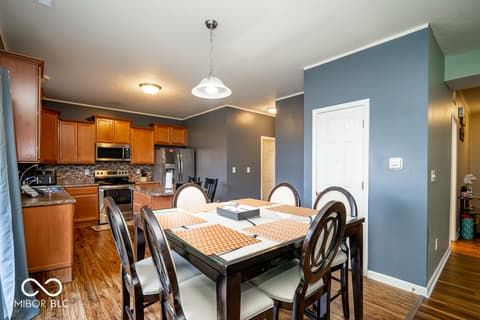 Dining room at 834 Blue Ash Trail, Greenwood, IN