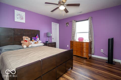 Bedroom at 834 Blue Ash Trail, Greenwood, IN