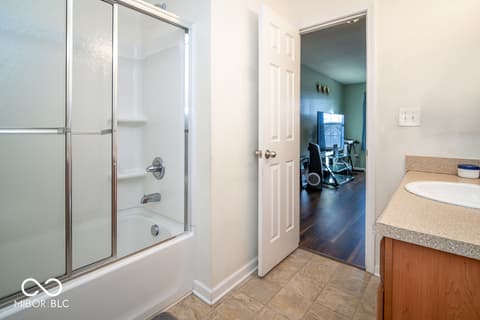 Bathroom at 834 Blue Ash Trail, Greenwood, IN