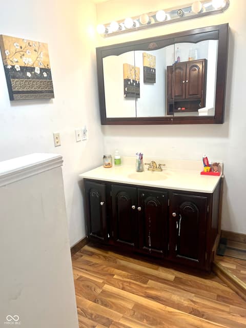 Bathroom at 2976 W Rose Hill Lane, Rosedale, IN