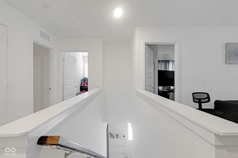 Hallway at 7423 Manor Lake Lane, Indianapolis, IN