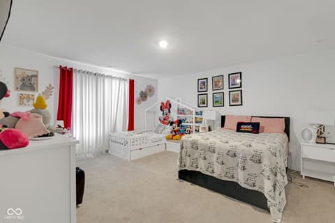 Bedroom at 7423 Manor Lake Lane, Indianapolis, IN