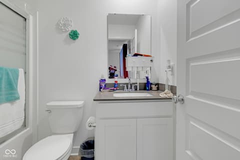 Bathroom at 7423 Manor Lake Lane, Indianapolis, IN