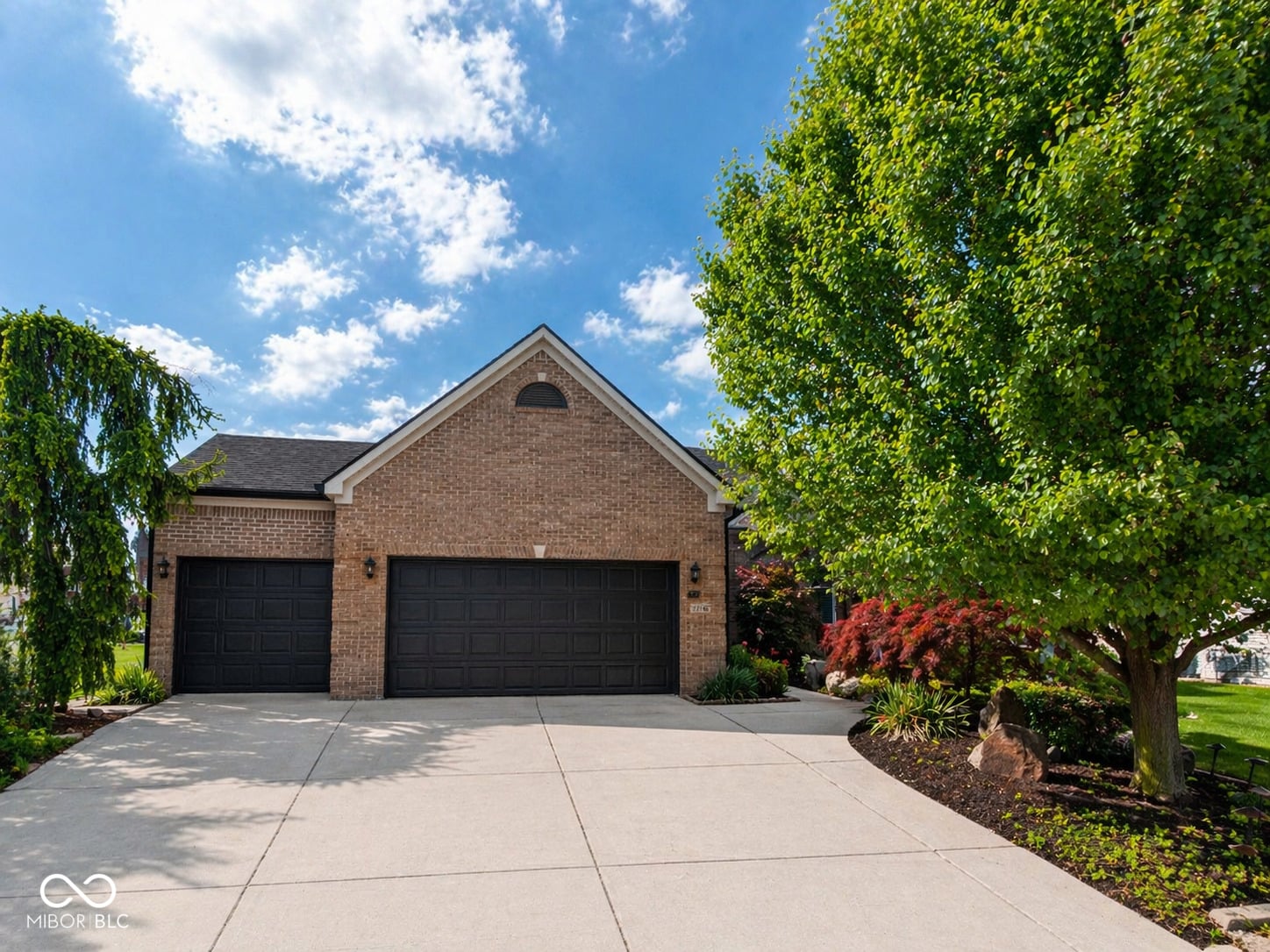 Front exterior at 6051 Copeland Mills Court, Indianapolis, IN