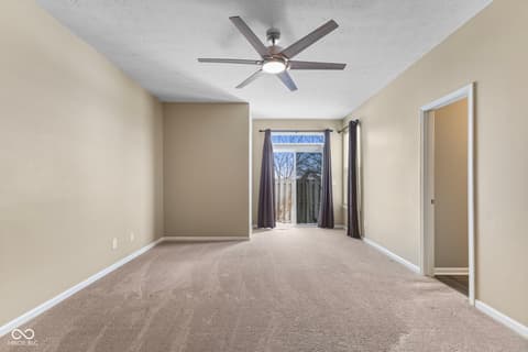 Primary bedroom at 6051 Copeland Mills Court, Indianapolis, IN
