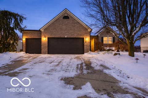 Front exterior at 6051 Copeland Mills Court, Indianapolis, IN