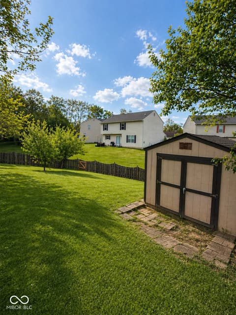 Yard at 6051 Copeland Mills Court, Indianapolis, IN