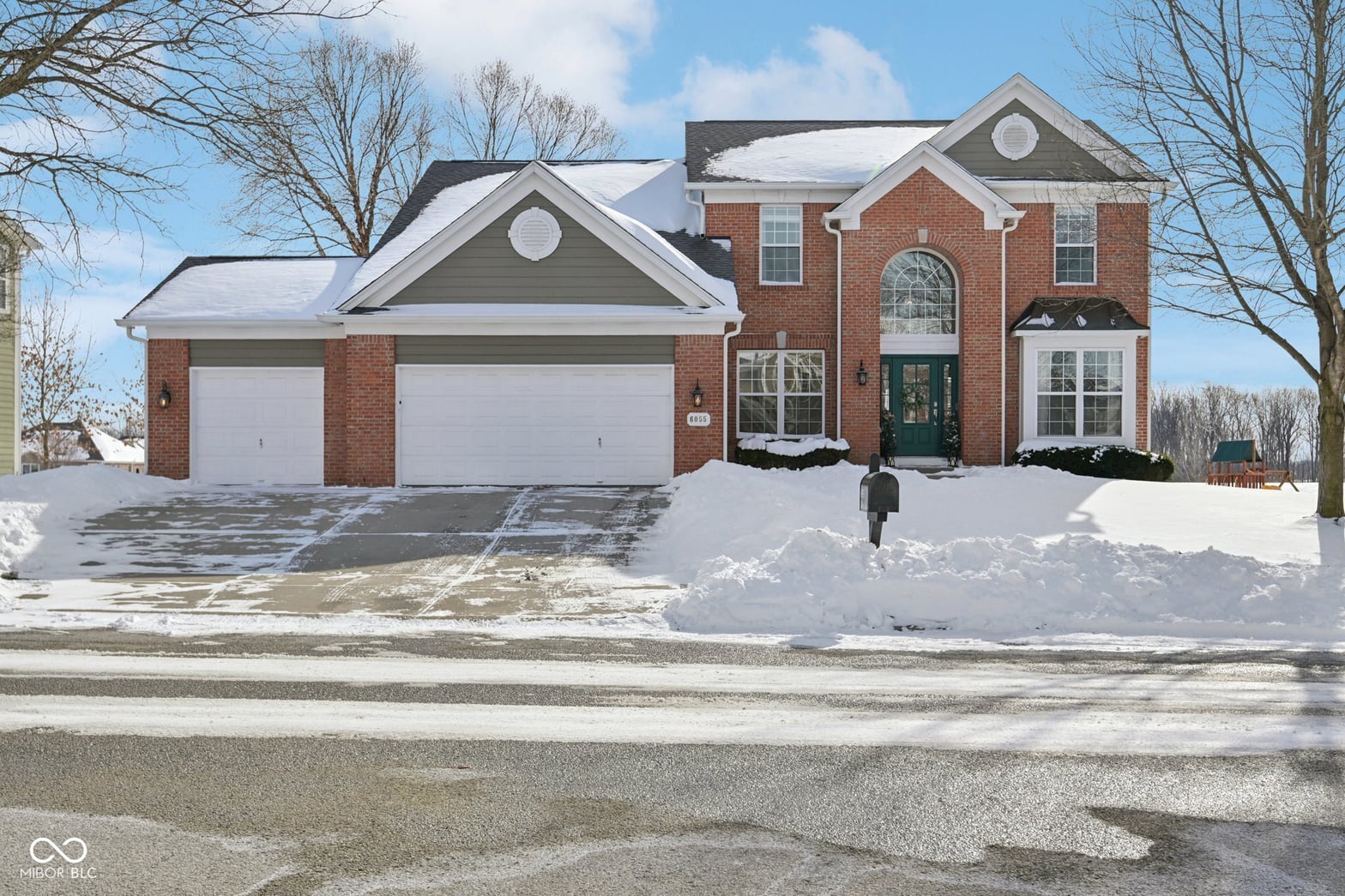 Front exterior at 6055 Catlin Lane, Noblesville, IN