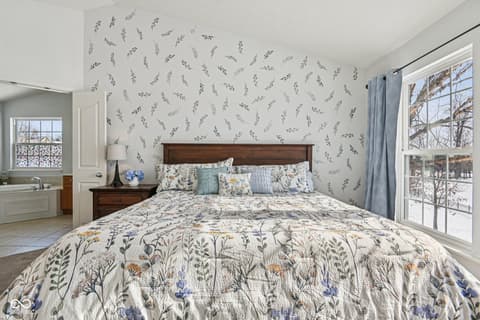 Primary bedroom at 6055 Catlin Lane, Noblesville, IN