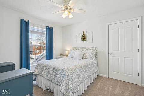 Bedroom at 6055 Catlin Lane, Noblesville, IN