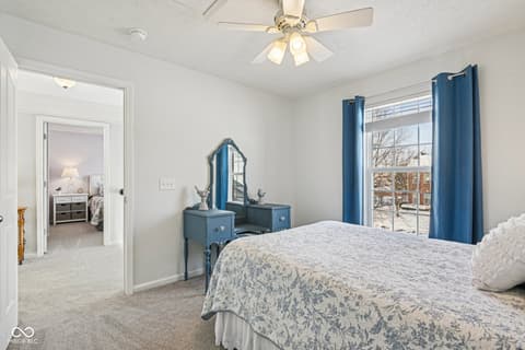 Bedroom at 6055 Catlin Lane, Noblesville, IN