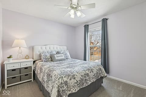 Bedroom at 6055 Catlin Lane, Noblesville, IN