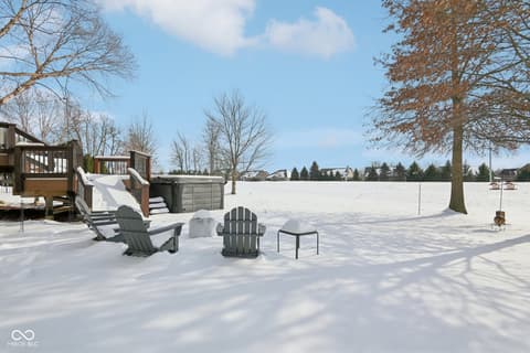 Backyard at 6055 Catlin Lane, Noblesville, IN