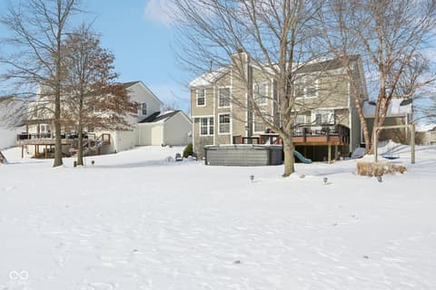 Backyard at 6055 Catlin Lane, Noblesville, IN