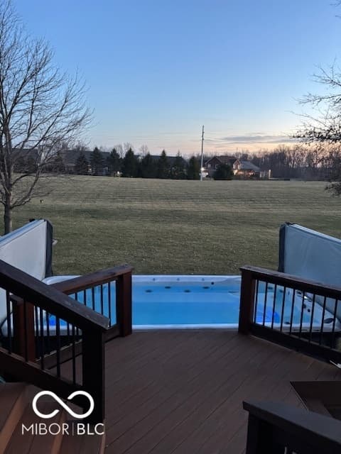 Outdoor living area at 6055 Catlin Lane, Noblesville, IN