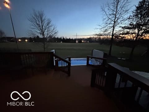 Outdoor living area at 6055 Catlin Lane, Noblesville, IN