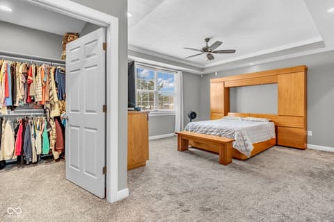 Bedroom at 12449 N Turner Road, Mooresville, IN